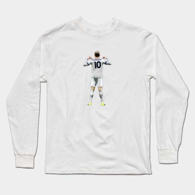 James Maddison Long Sleeve T-Shirt by Webbed Toe Design's